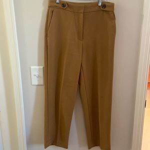 Ann Taylor mustard colored ankle pants size 6